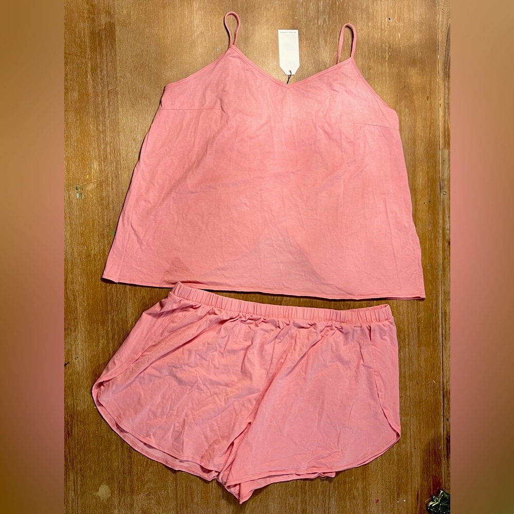 Universal Standard Natalie Jersey Sleep Set, Peony, Size M 18/20, New with Tags